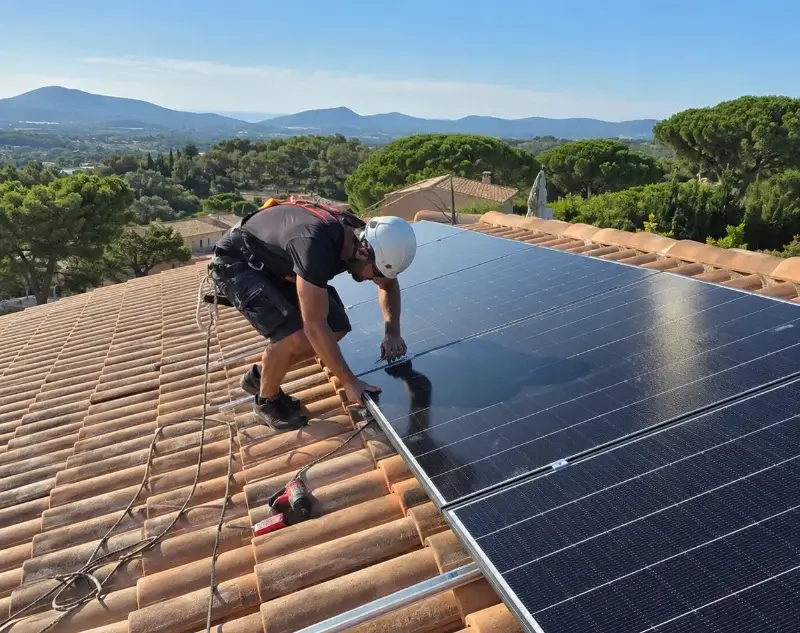 Installateur panneaux solaires Arzon — pose photovoltaïque sur toiture