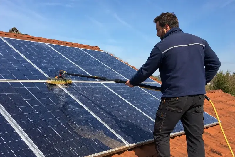 Nettoyage et entretien de panneaux solaires à Arzon